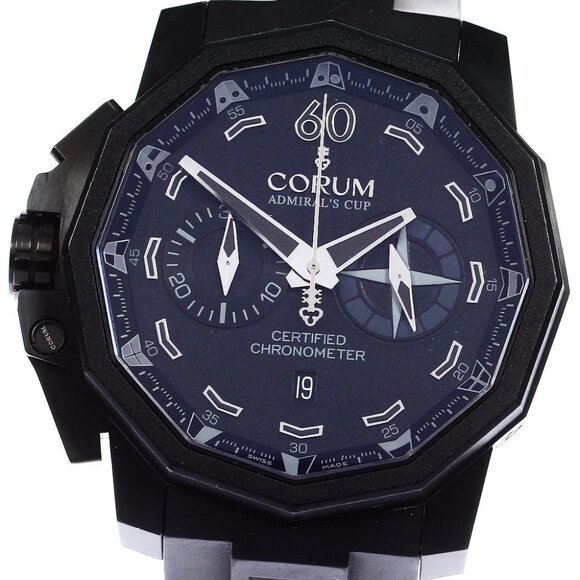CORUM Admirals Cup Seafender 753.231.95/0371AN13 Chronograph AT Men's - Picture 1 of 7